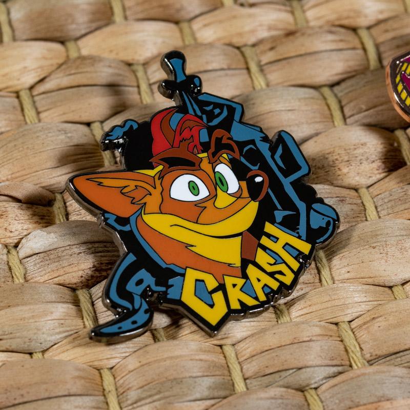 Pins Crash Bandicoot Set 1.1 - Crash y Coco