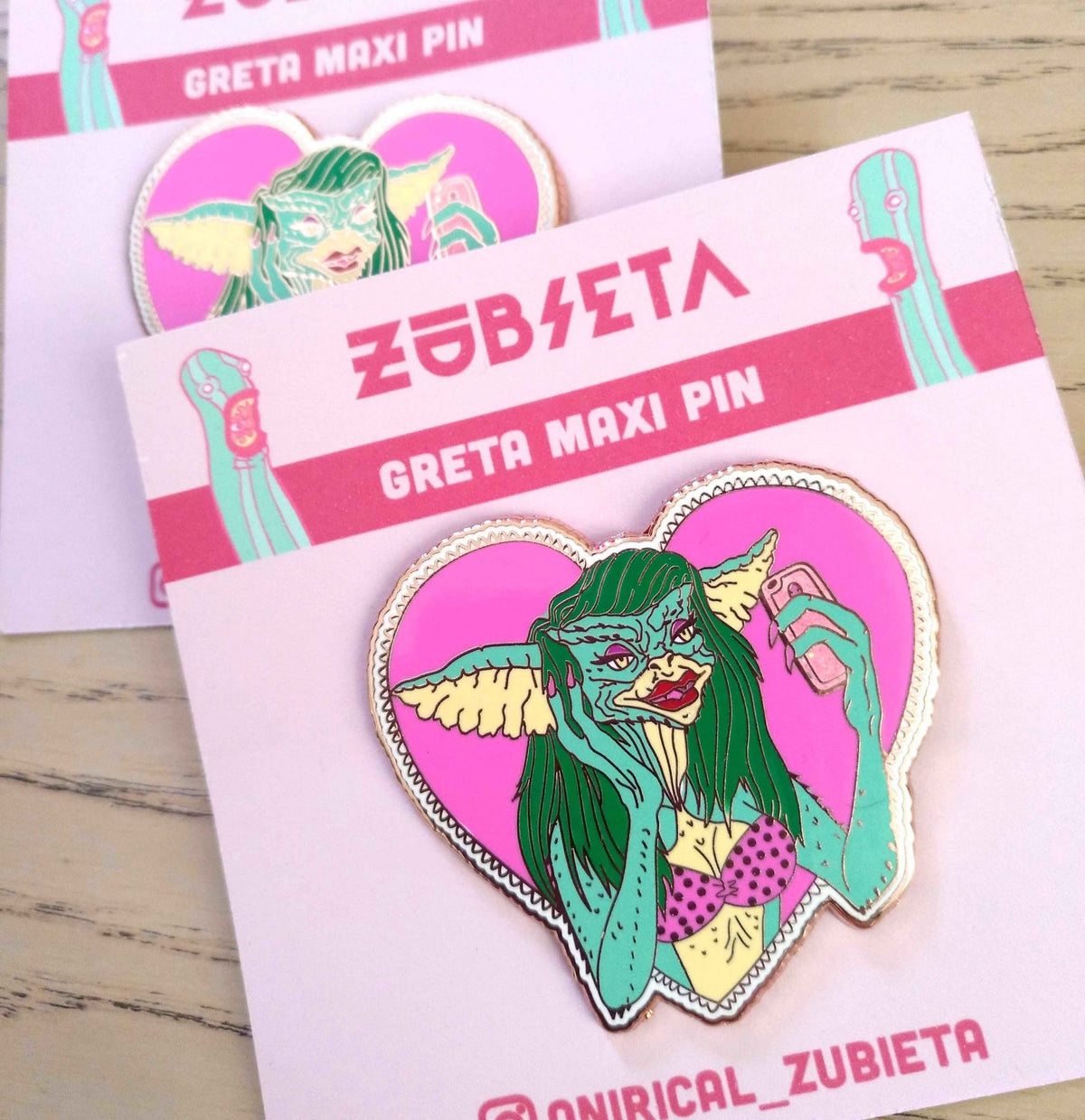 Pin's Greta Le Gremlin