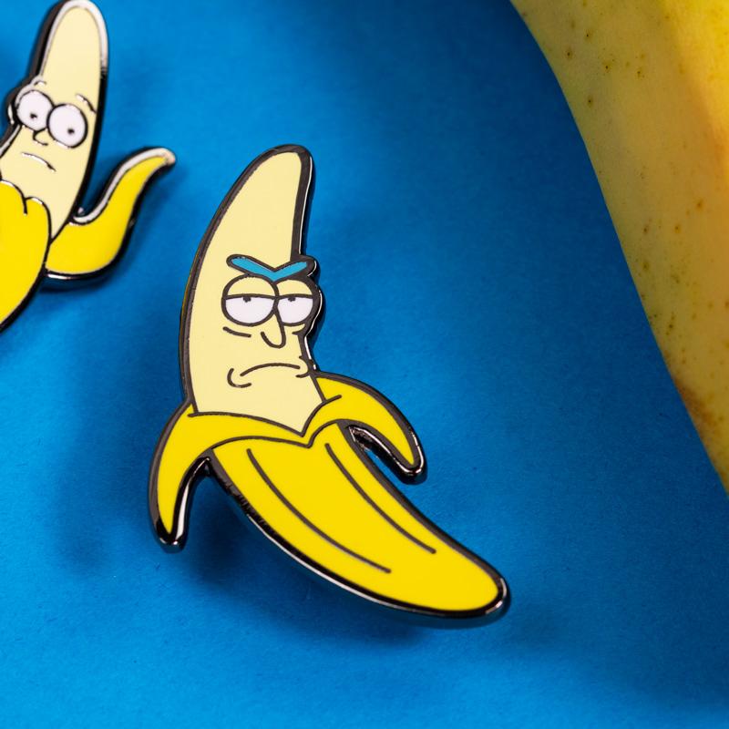 Pin Rick et Morty Set 1.3 - Rick Banane et Morty Banane