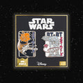 Pin's Star Wars Set 2.1-X-Wing and AT-AT
