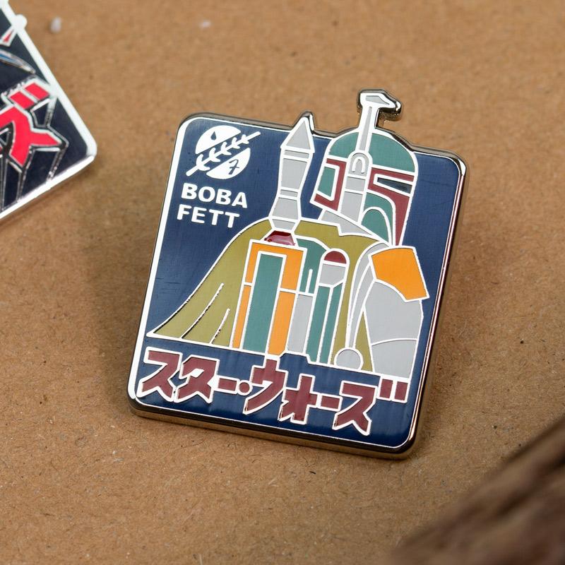 Pin's Star Wars Set 2.3 - Boba Fett and Dark Vader