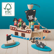 Playset Bateau de Pirate – vue principale