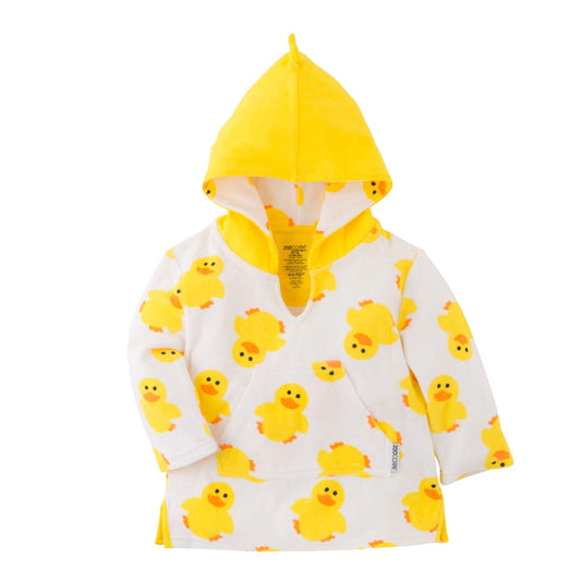 Poncho de bain Canard Jaune Zoocchini