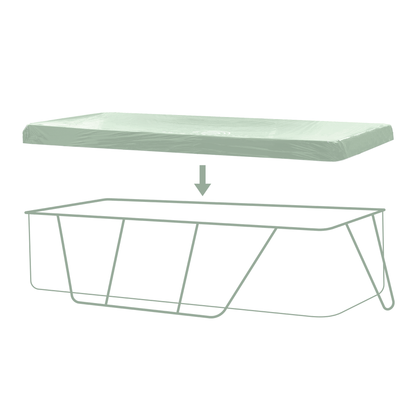 Pool Cover - Green - Essence - 400 x 200 cm