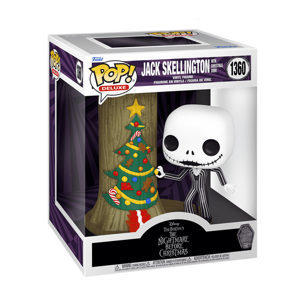 Funko Pop! Deluxe Jack avec la porte de Noël – L'Étrange Noël de monsieur Jack