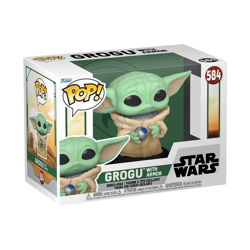 Pop! Grogu mit Rüstung