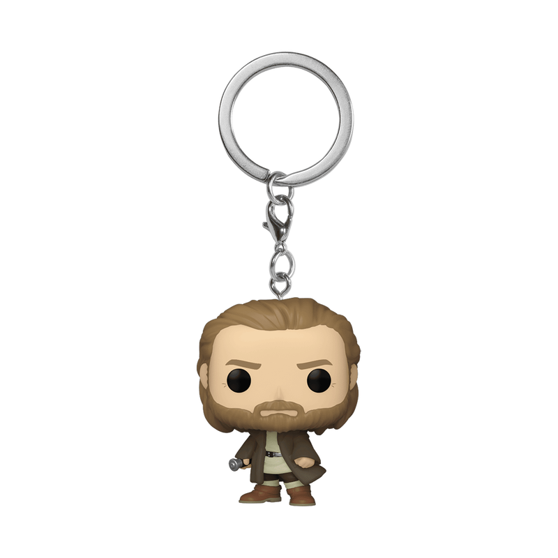 Obi-Wan Kenobi Funko Pop! Keychain | STAR WARS OBI WAN Pocket Pop Keychains Obi-Wan Kenobi Funko