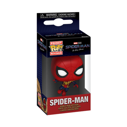 pop keychain spider man leaping sm1