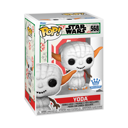 pop snowman yoda 568