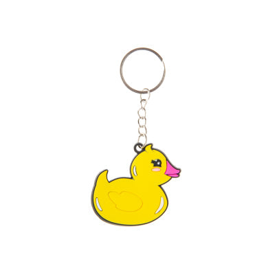 Colored Ducks Keyring