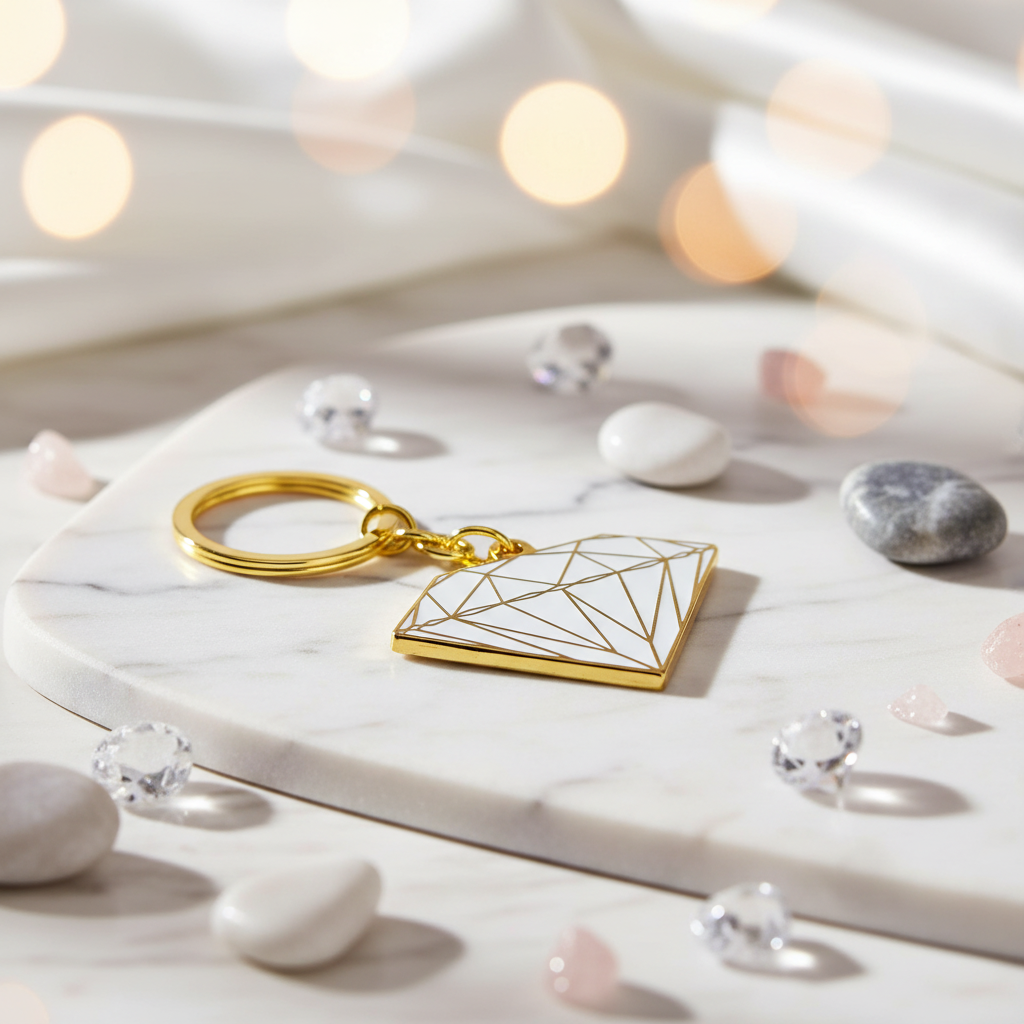 llavero de diamantes