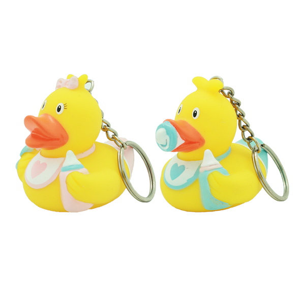 Porte-clés Canard Bébé Fille et Garçon Lilalu - composants du bundle