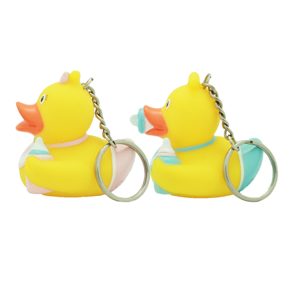 Baby duck keychain