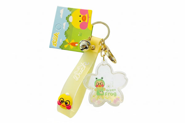 Porte Clés Canard Grenouille Flacon