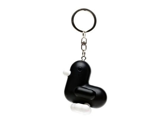 Porta-chaves Pato Preto CMYK