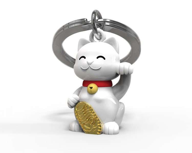 Porte Clés Chat Chanceux