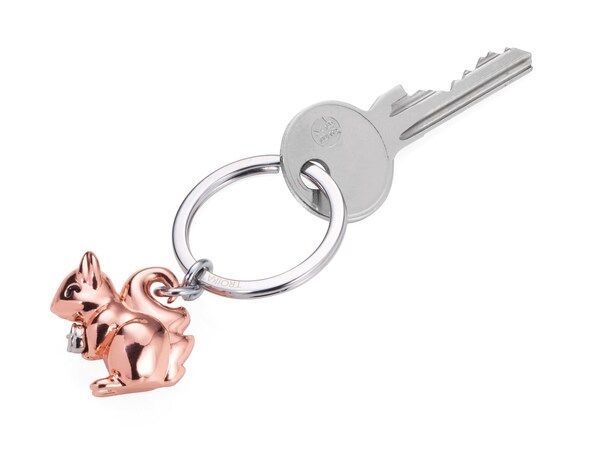 Porte-clés « Écureuil » – Métal