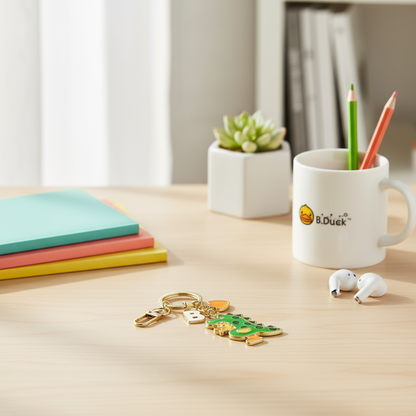 Dinosaur duck key door