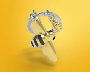 Llavero abeja