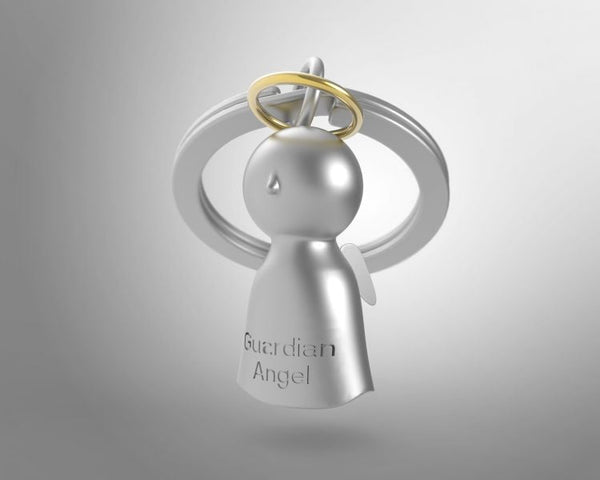 Porte clés Ange Gardien Meta[l]morphose | Boutique d'objets cadeaux designs 