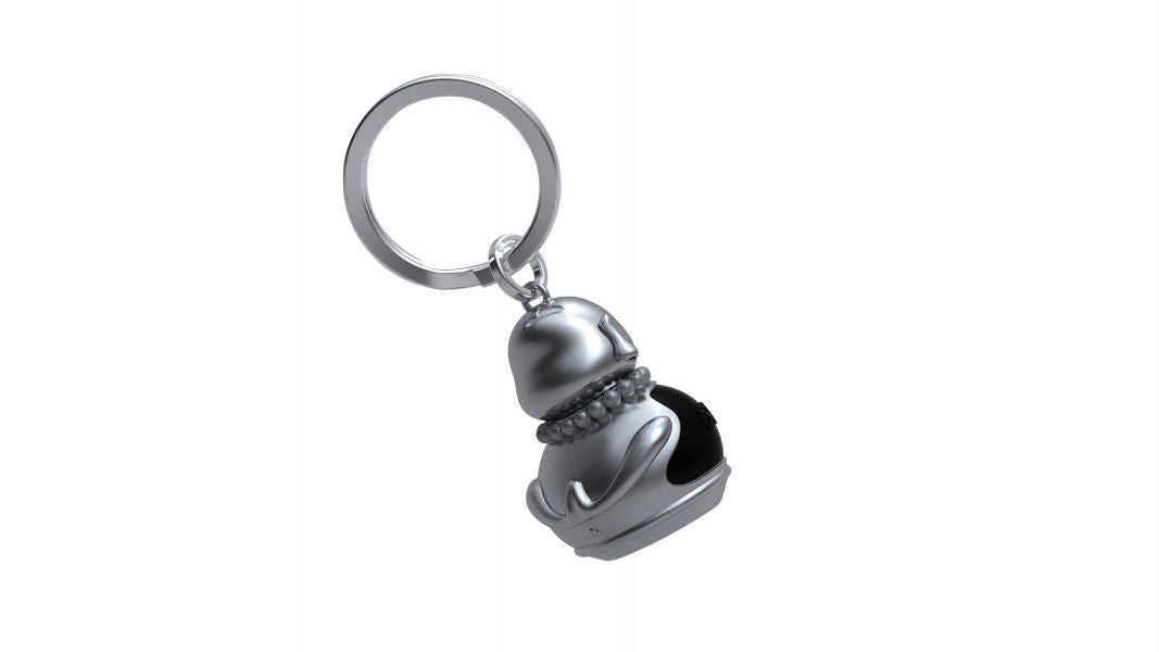 Porte Clés Bouddha Noir