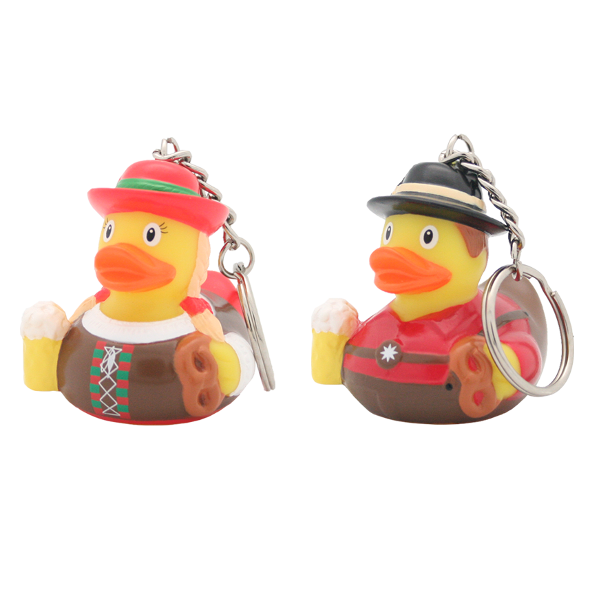 Bavarian duck keychain