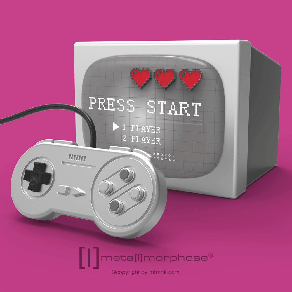 Porte Clés Manette de Jeu