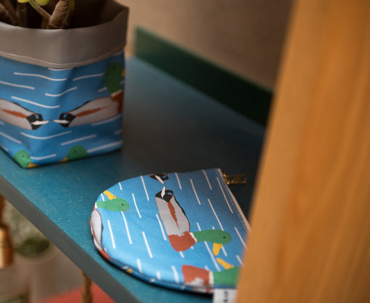 Monedero de pato real