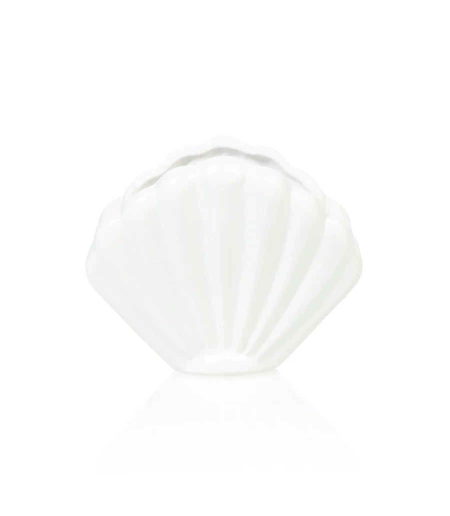 Pot de fleur Coquillage Blanc