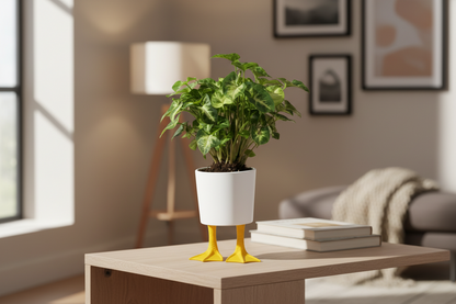 Flower jar duck legs