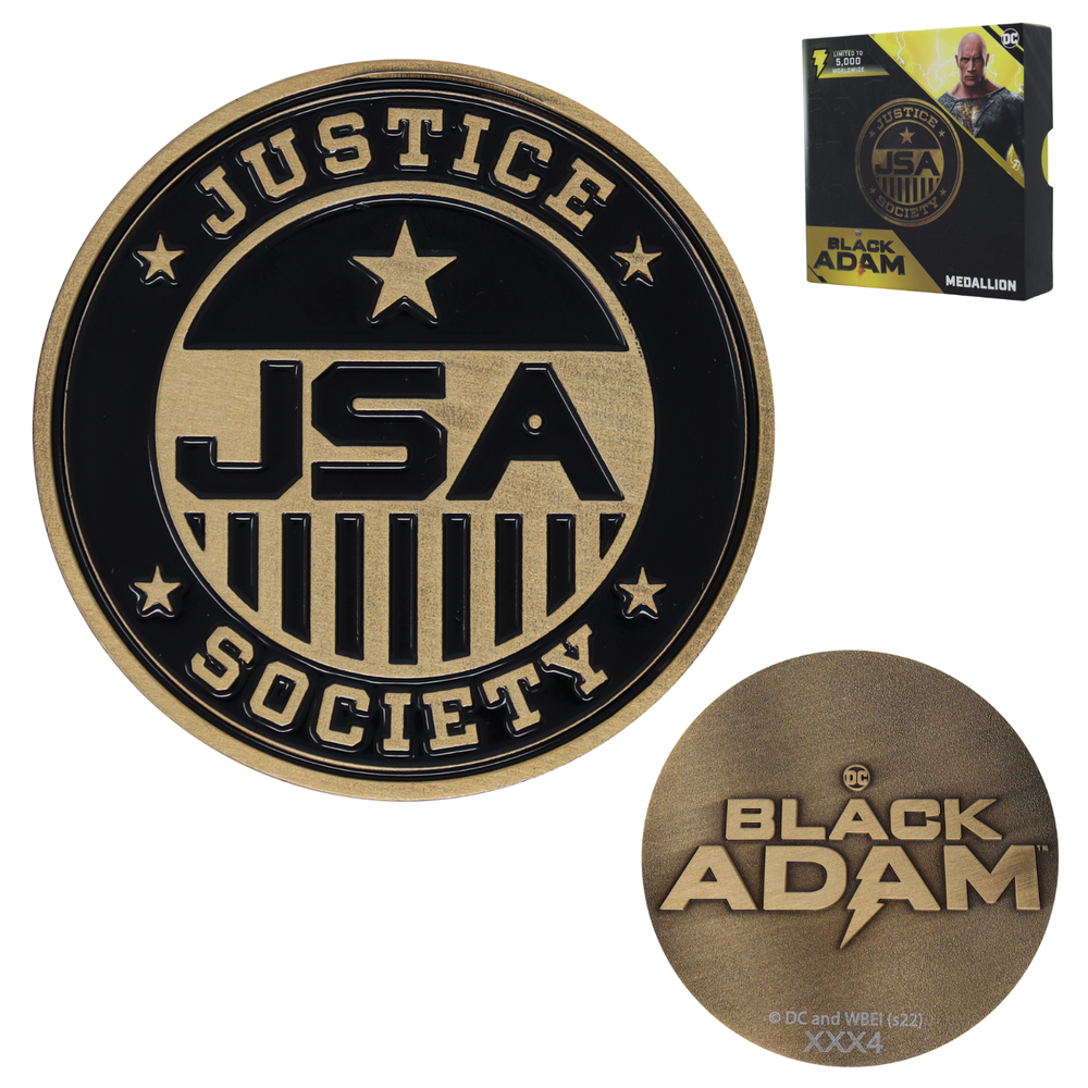 Black Adam Collector's Medallion - Justice Society of America