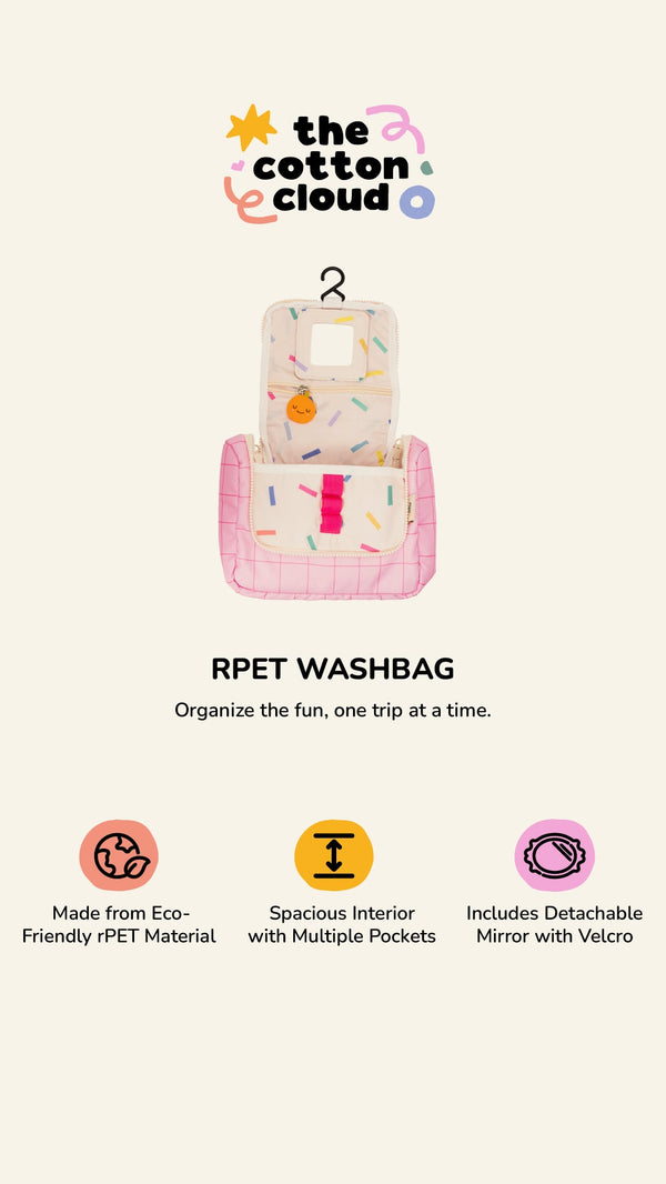 Trousse de toilette rPET Lola le Citron