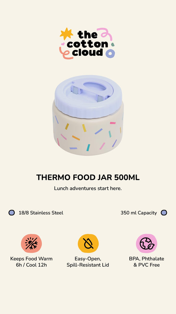 Thermolebensmittelbehälter aus Edelstahl VEGGIE PALS 350ml