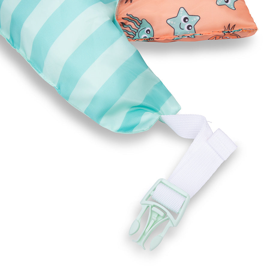 Puddle Jumper - Green/Pink - Animal Bands - 2/6 Years