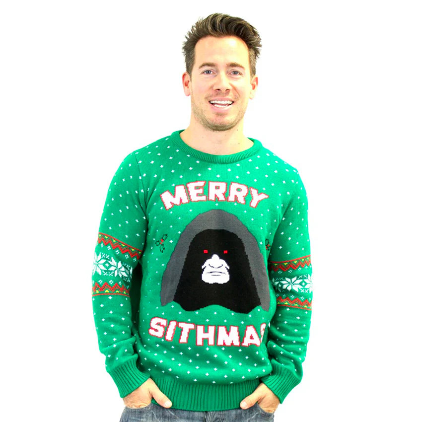 Suéter navideño feliz sithmas