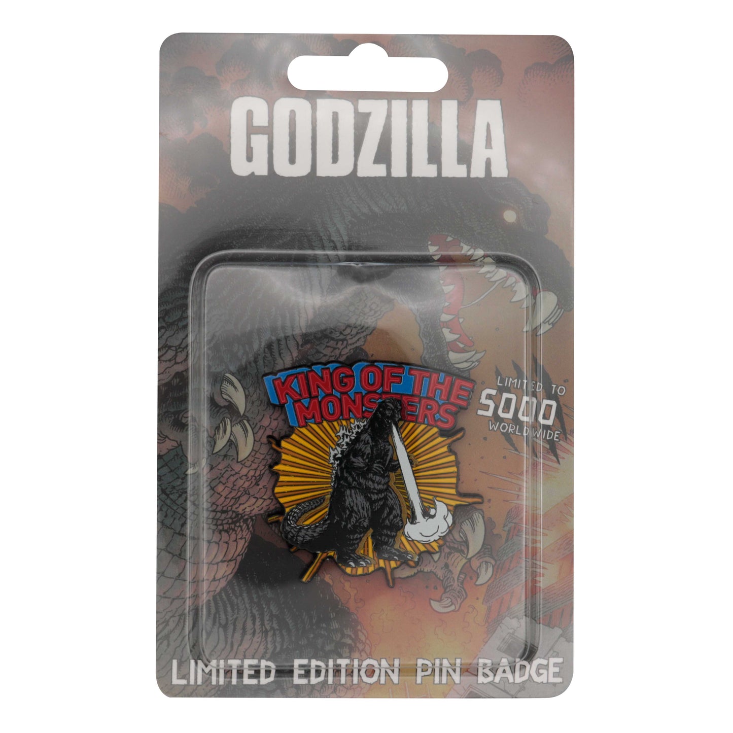 Broche do Godzilla - 40º Aniversário da Tiamat - PRÉ-VENDA*
