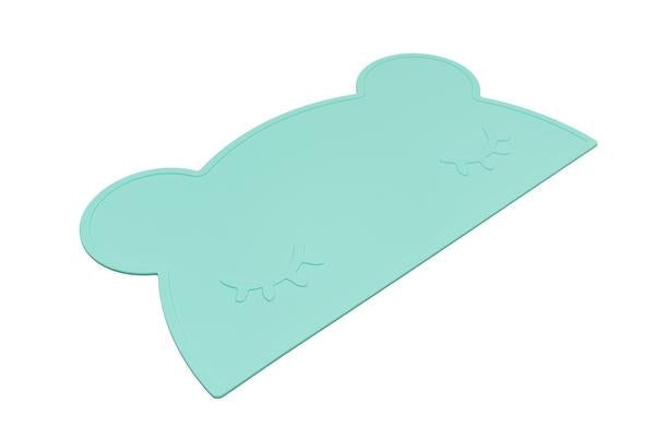 Set de Table en Silicone Ours Minty Green