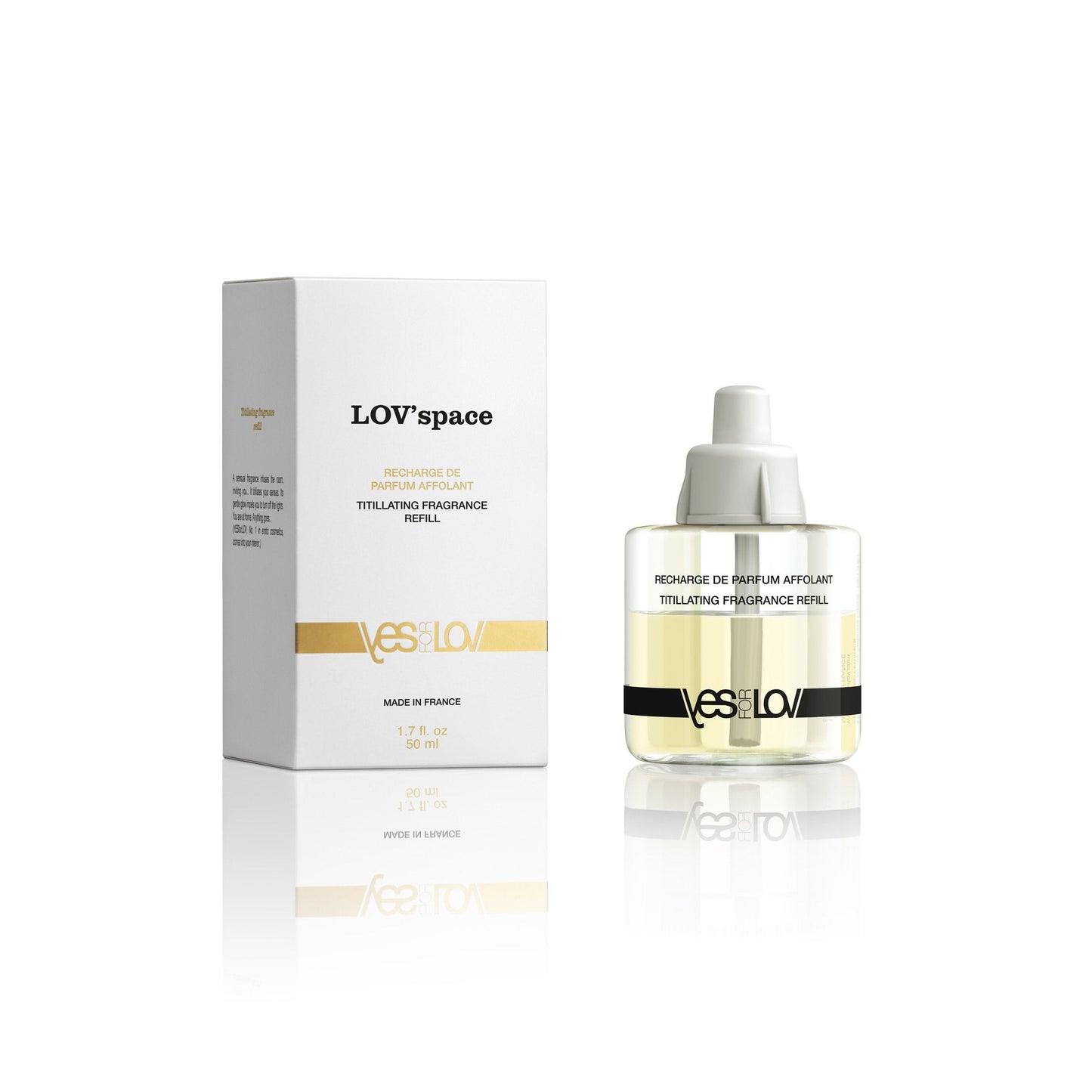 LOV'SPACE Diffuseur de parfum + recharge au choix