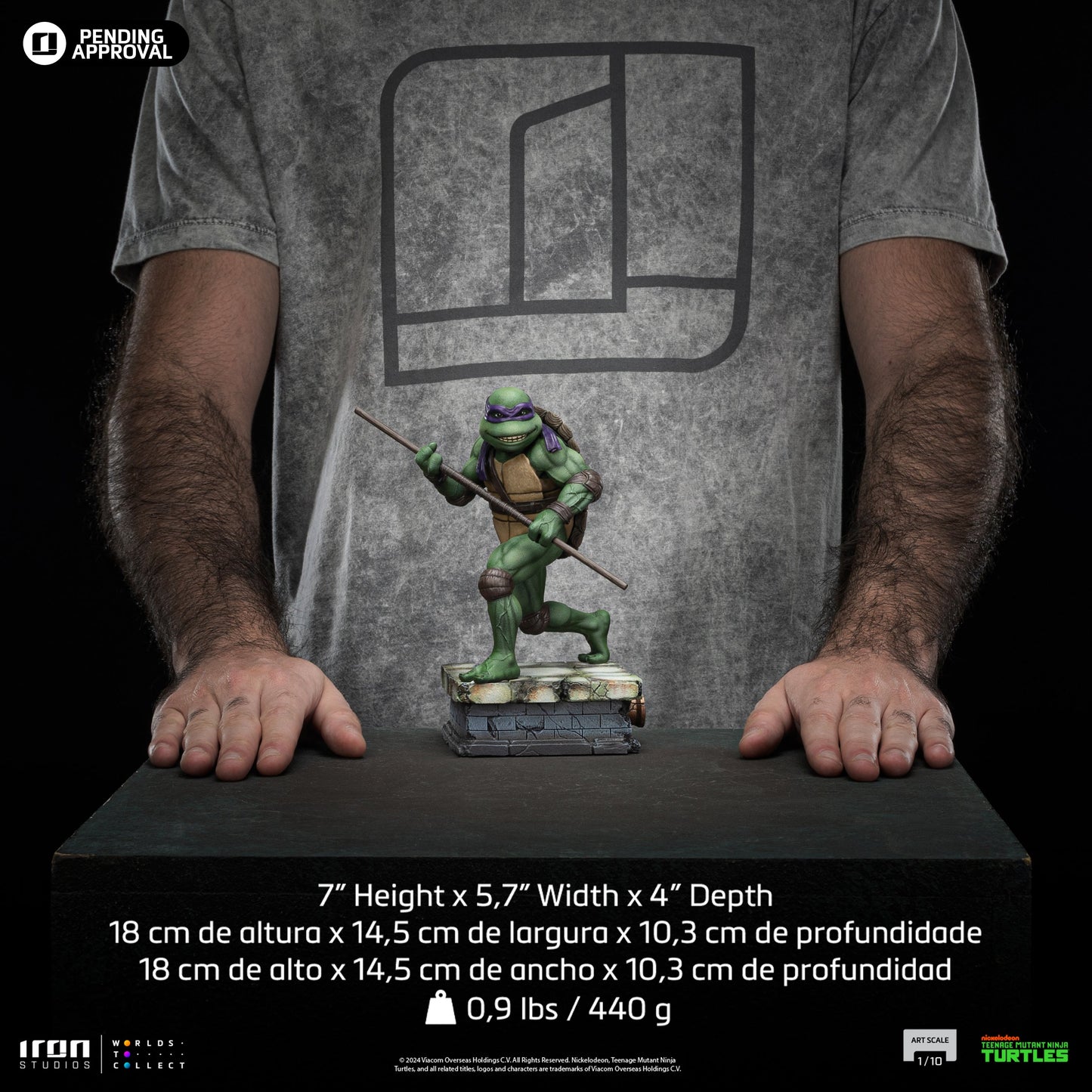 Statue Donatello - TMNT Movie - Art Scale 1/10 - Teenage Mutant Ninja Turtles