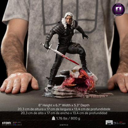 Statue Geralt of Rivia - The Witcher - BDS Art Scale 1/10