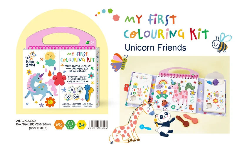 Mon Premier Kit de Coloriage - Amis de la Licorne