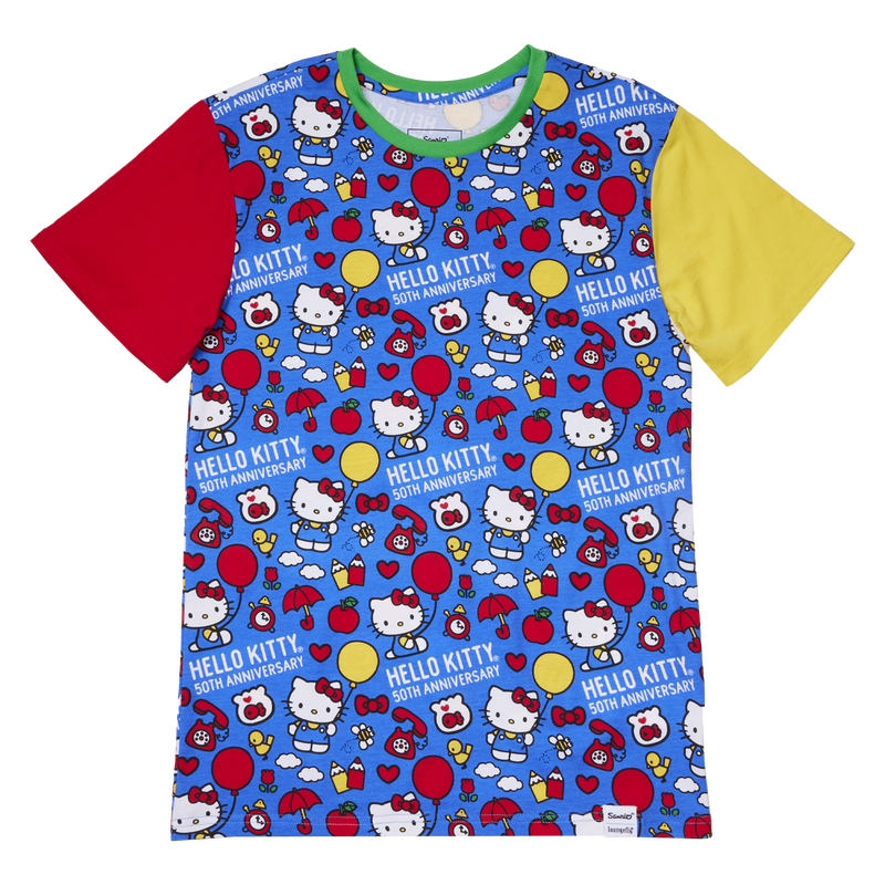 Camiseta unisex Hello Kitty - 50 aniversario