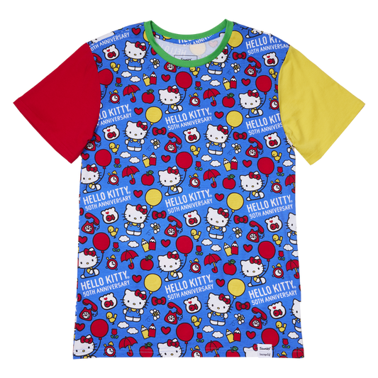 Camiseta unisex Hello Kitty - 50 aniversario