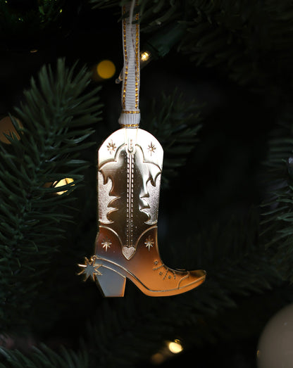 Gold Santiag - Christmas ornament