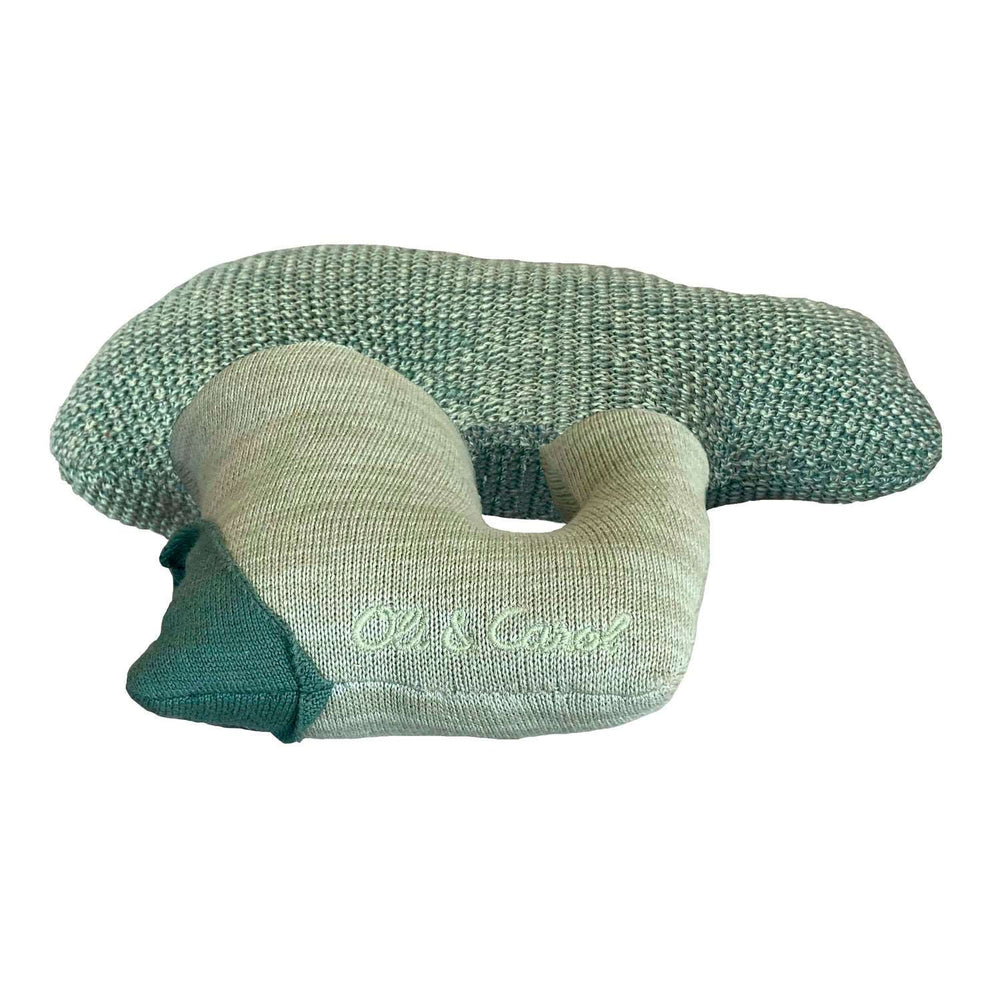 Coussin tricoté Brucy le Brocoli – Oli&Carol x Lorena Canals