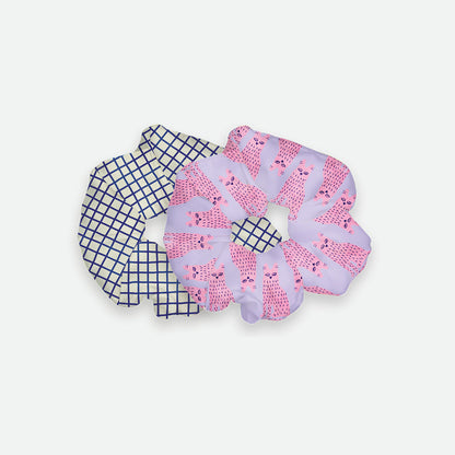 Happy Cat - Scrunchies Duo