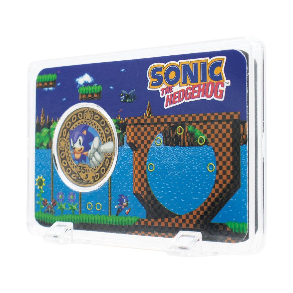 Pièce collector Sonic - 35th Anniversary Presentation