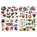 Stickers tech Sonic - Retro