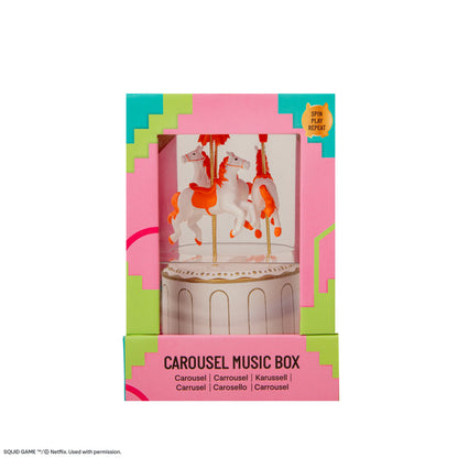 Boîte à musique Réplique du Carrousel de Squid Game