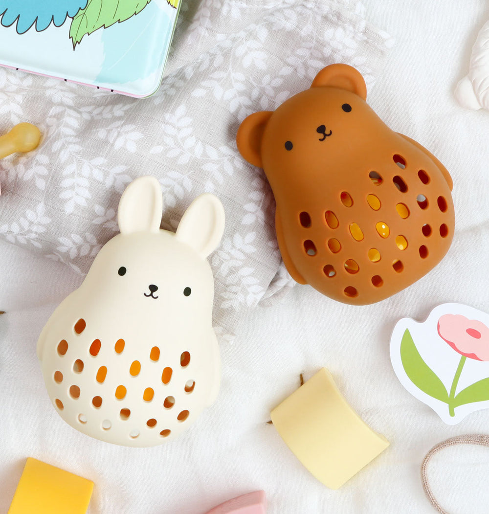Hochet en silicone - Ours